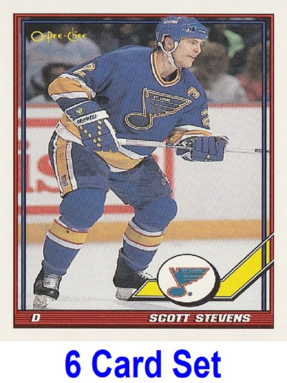 Scott Stevens Hockey Card Collection